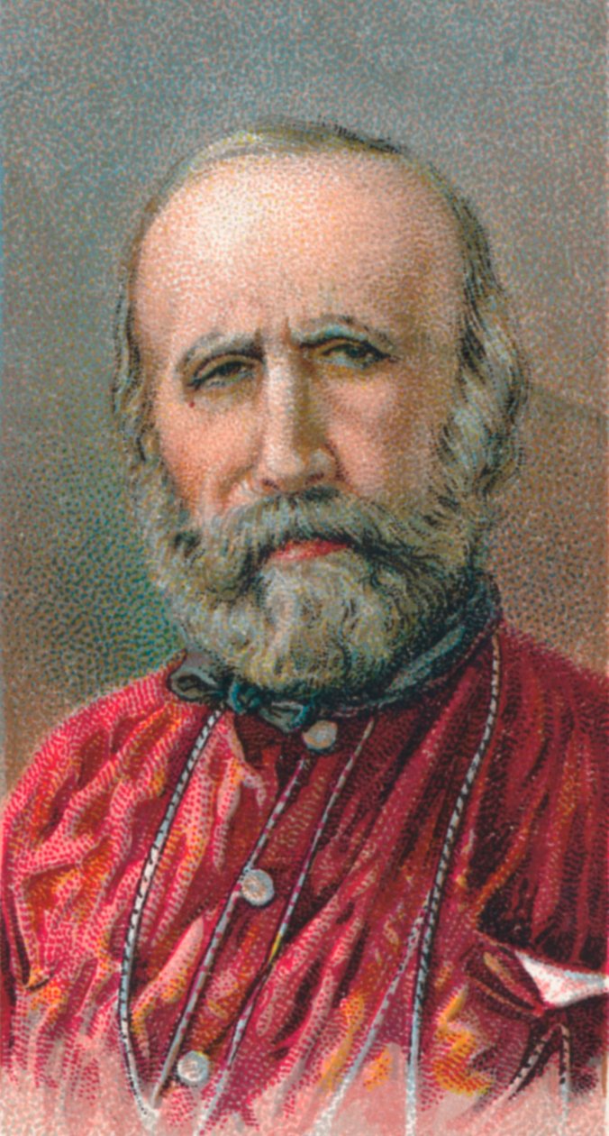 朱塞佩·加里波第（Giuseppe Garibaldi），1807-1882年，意大利爱国者，1924年 作者 不明