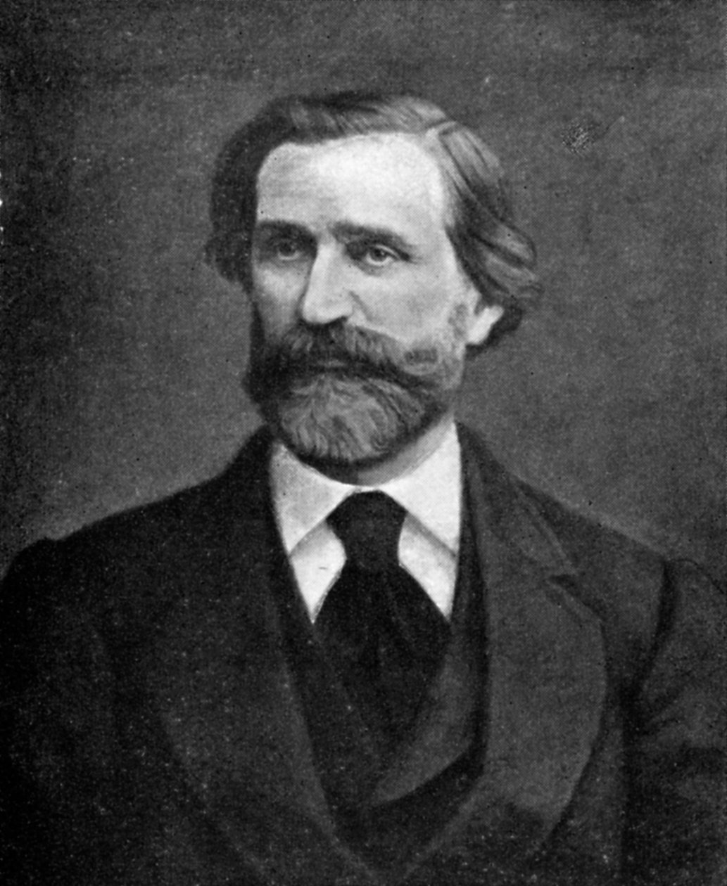 朱塞佩·威尔第（Giuseppe Verdi），意大利作曲家，1909年 作者 不明