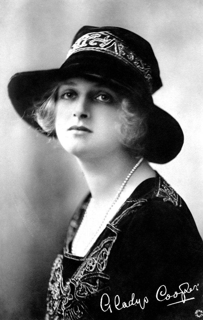 Gladys Cooper 1888-1971，英国女演员，1900年代 作者 不明
