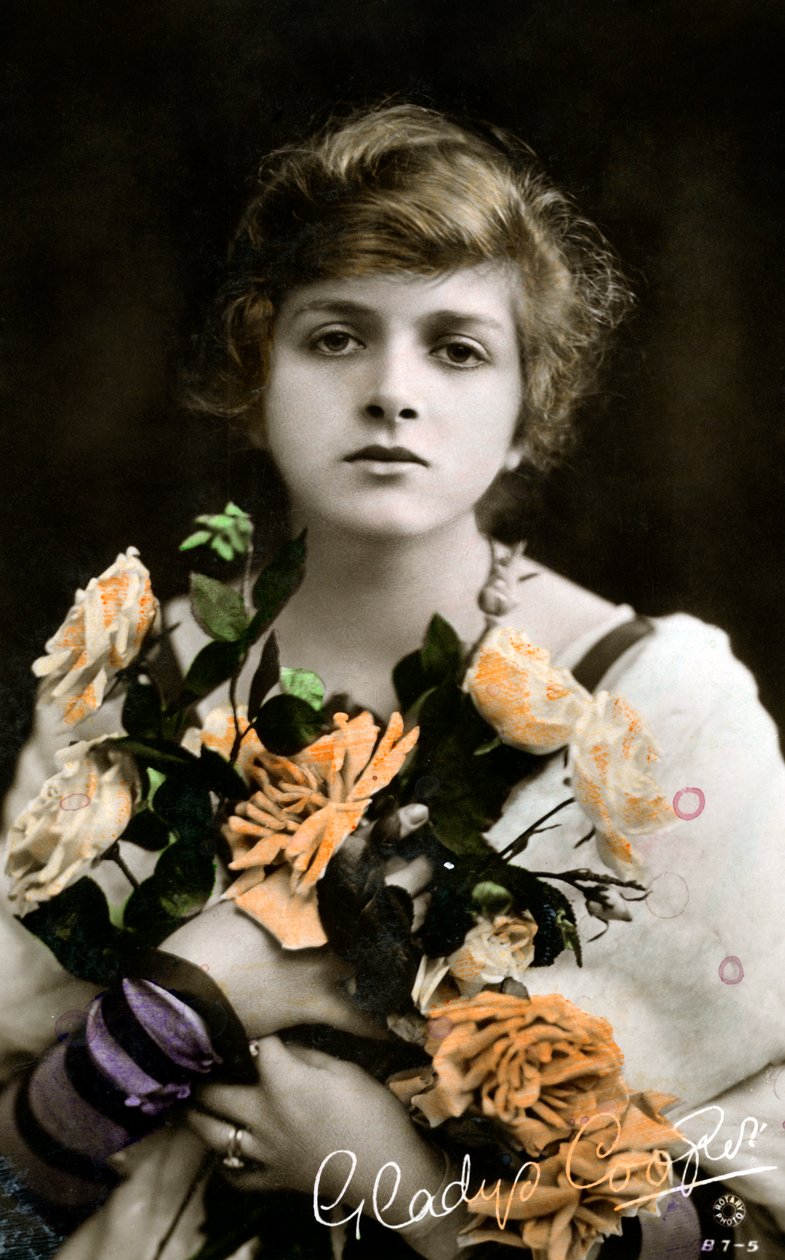 Gladys Cooper 1888-1971，英国女演员，二十世纪初 作者 不明