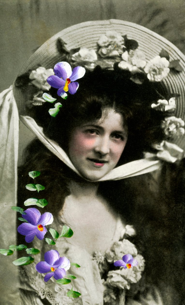 Gladys Huxley，女演员，1908年 作者 不明