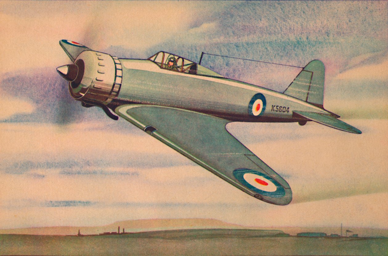 Gloster F.534战斗机单翼飞机，c1944年。 作者 不明