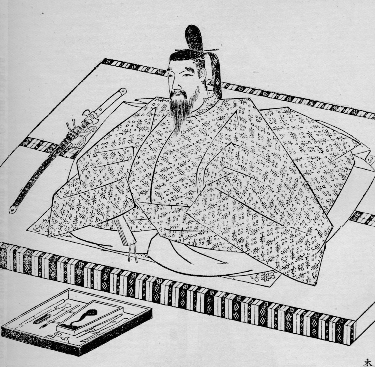 1907年日本天皇五大悟 作者 不明