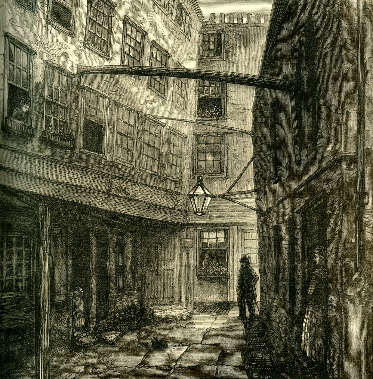 黄金大厦，1881年。 作者 不明