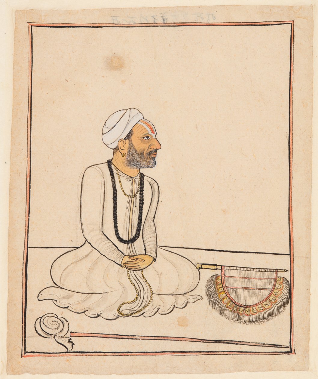 Gosain Narottam Das，c。 1720-30。 作者 不明