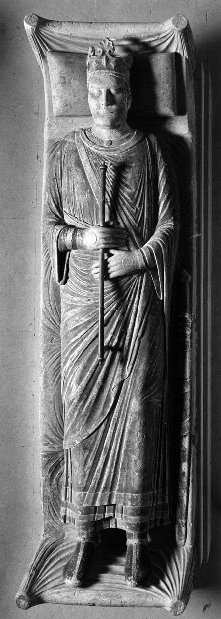 Gothic Art: Lying King Henry II of England (1133-1189) in the Abbey of Fontevrault (Fontevraud) (Maine et Loire) 作者 不明