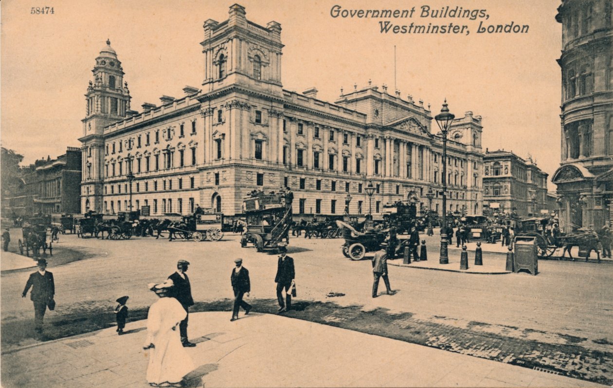 政府办公室Great George Street GOGGS，威斯敏斯特，伦敦，约c1910 作者 不明