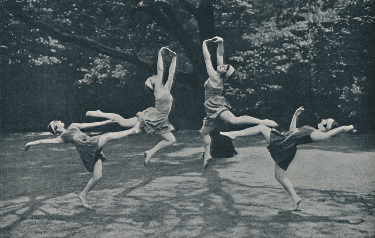 古典与俄罗斯舞蹈中的优雅与动画，c1935年 作者 不明