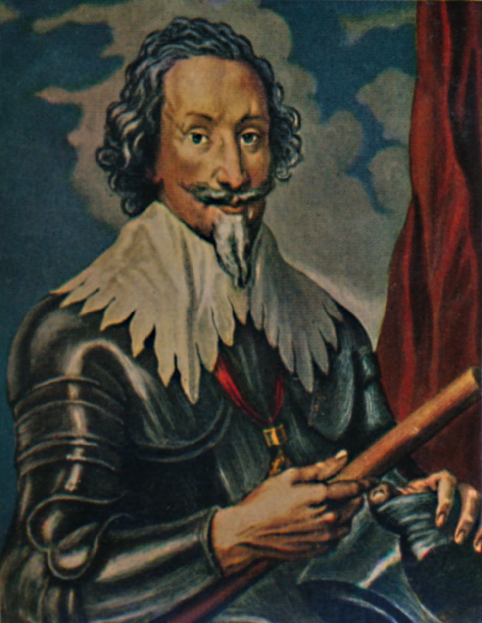 冯·帕彭海姆伯爵（1594-1632）。 -范·戴克（A. van Dyck）的绘画，1934年。 作者 不明