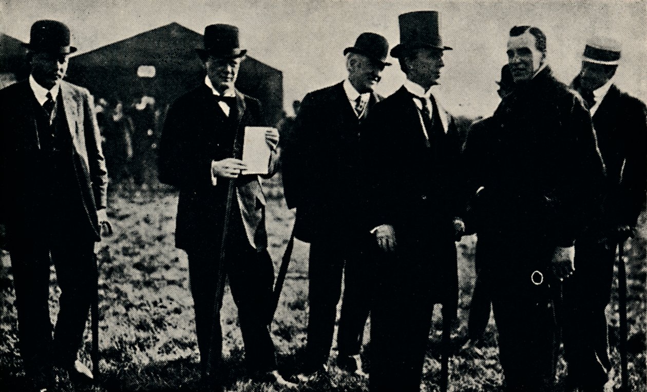 格雷厄姆·怀特（Grahame White）和丘吉尔（Churchill）先生，1910年，1945年。 作者 不明