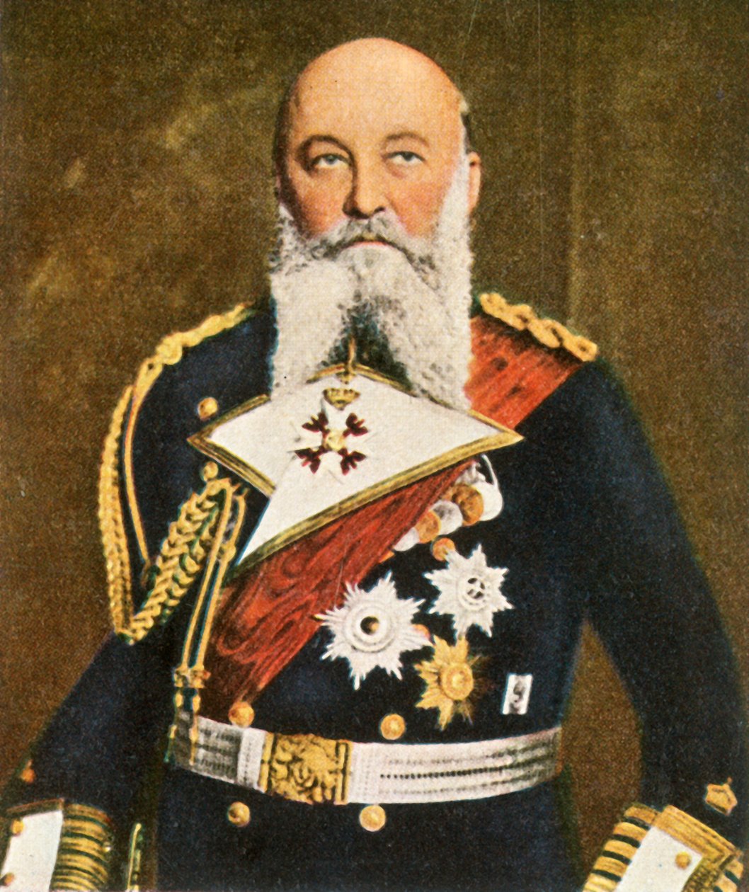 冯·提皮兹海军上将（摄于1900年，1936年）。 作者 不明