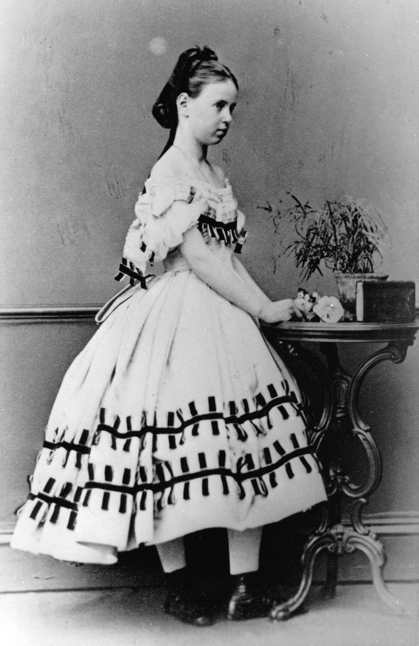 俄罗斯大公爵夫人玛丽亚·亚历山德罗夫娜（c1861-c1864） 作者 不明