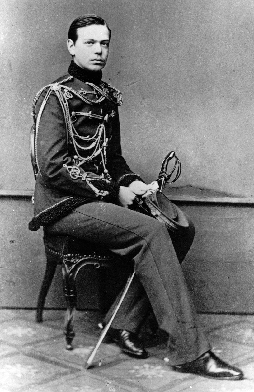 俄罗斯大公亚历山大·亚历山大诺维奇（Alexander Alexandrovich），C1860-C1862 作者 不明