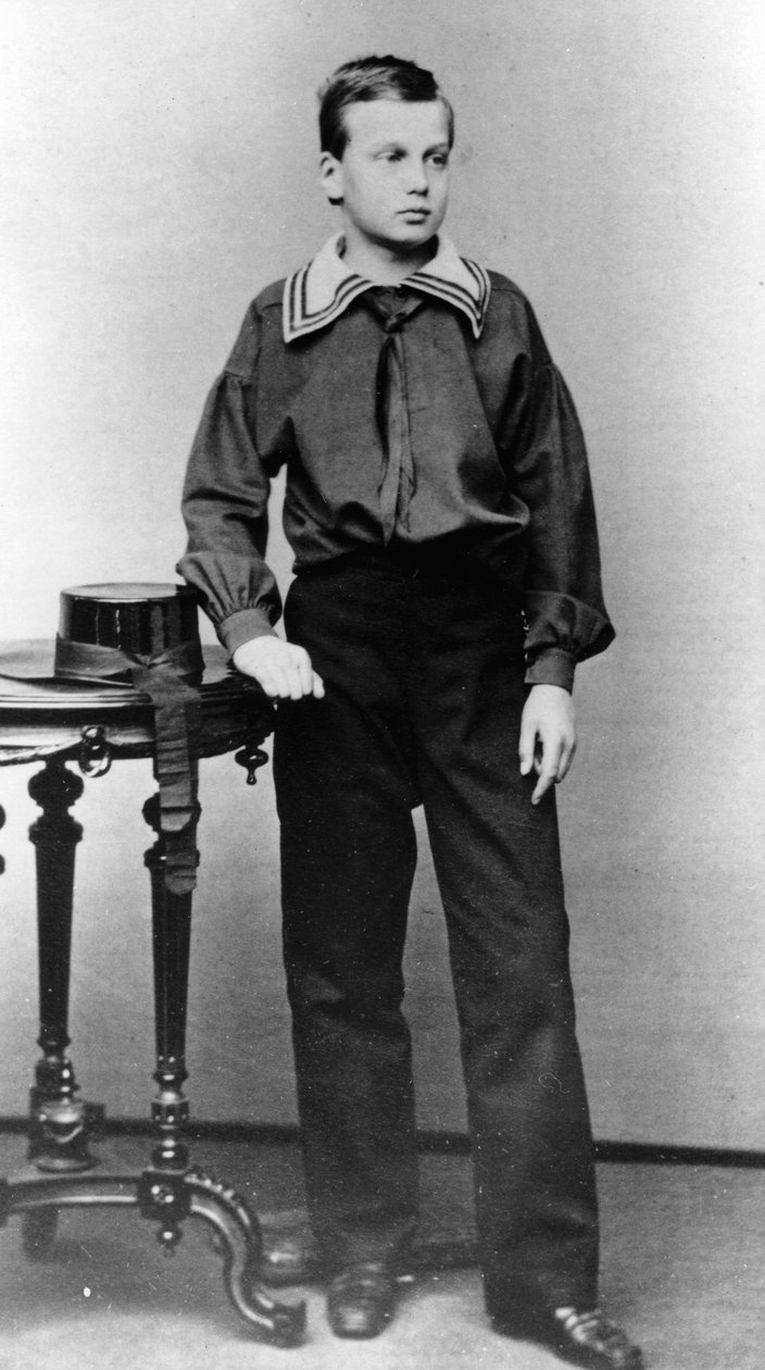 俄罗斯大公Alexei Alexandrovich，c1860-c1862 作者 不明