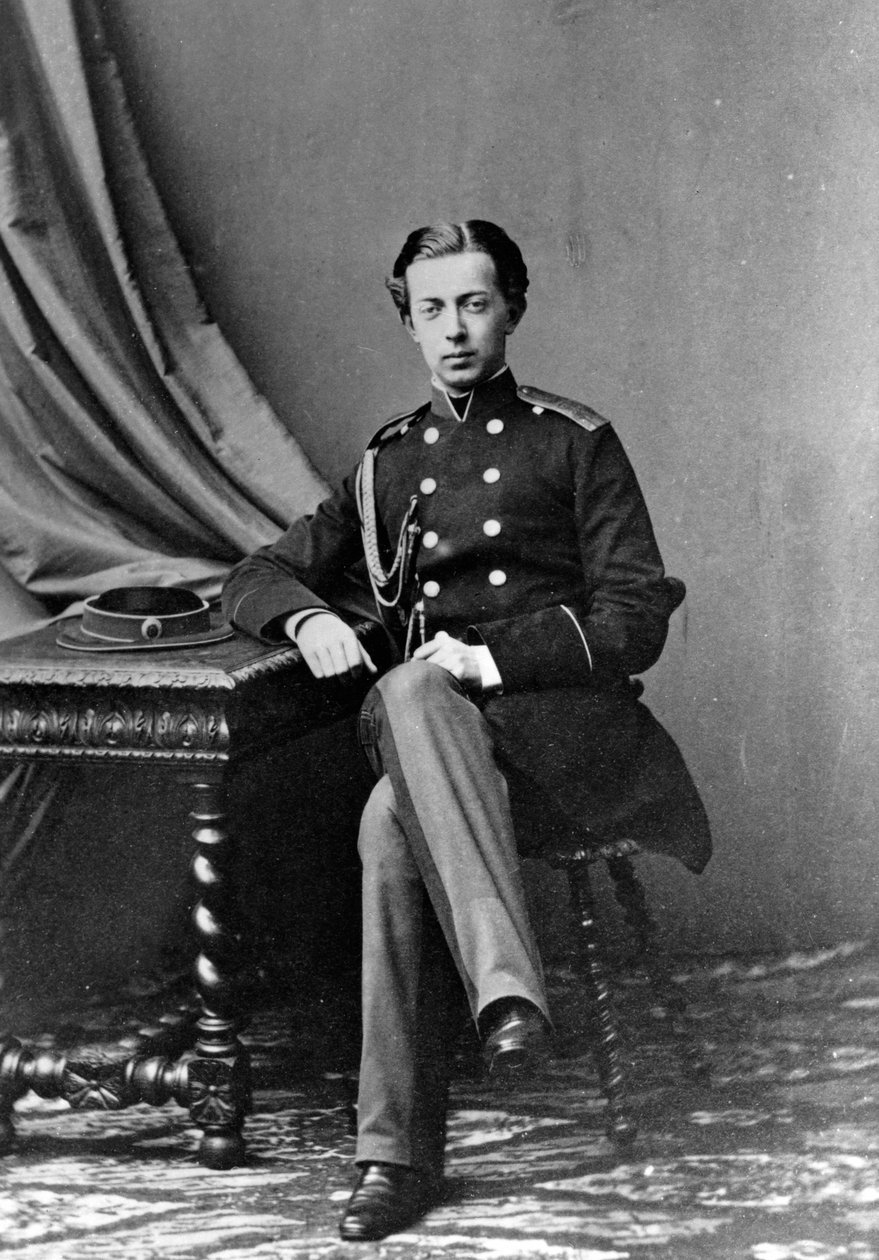 俄罗斯大公尼古拉斯·亚历山大·亚历山大（1862） 作者 不明