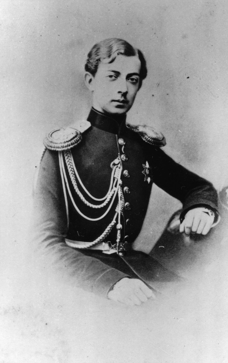 俄罗斯大公尼古拉斯·亚历山德罗维奇（c1861-c1864） 作者 不明