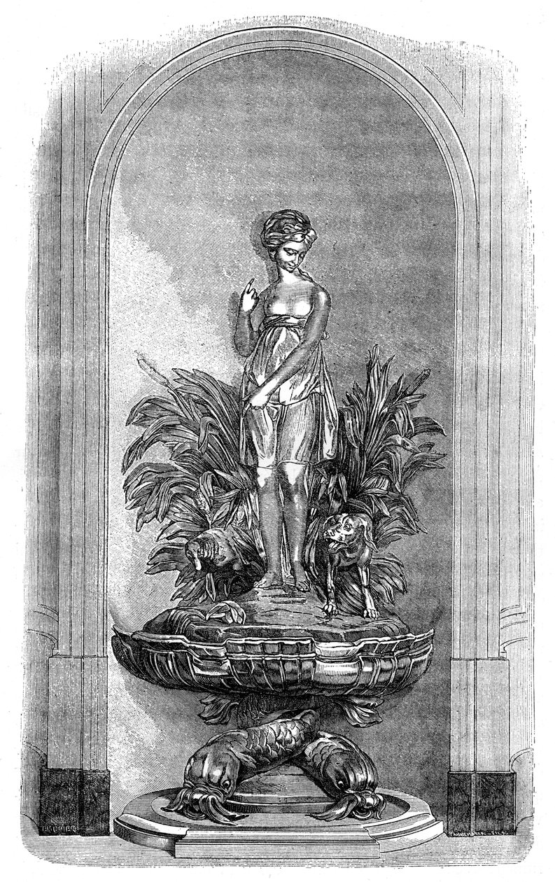 大喷泉，1885年 作者 不明