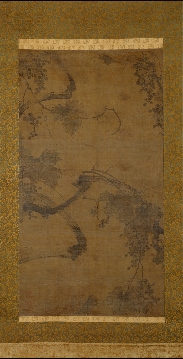 风中的葡萄藤，16世纪。 作者 不明