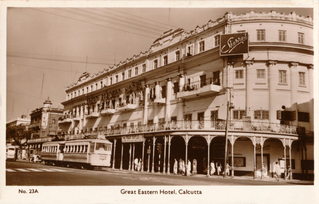 大东方酒店，加尔各答，约1920 作者 不明