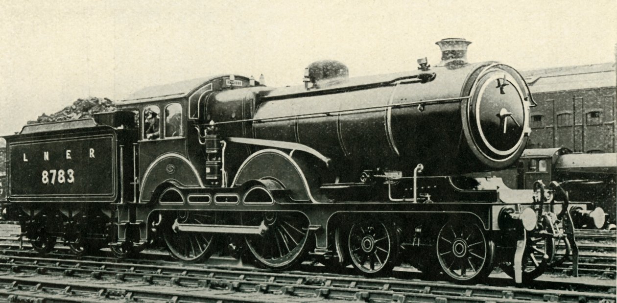 1930年，大东方类型4-4-0在皇家火车专用步兵中使用。 作者 不明