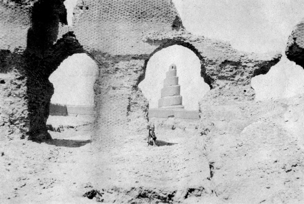 伊拉克萨马拉大清真寺，1918年 作者 不明