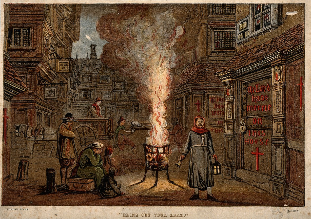 1665年的伦敦大瘟疫 作者 不明