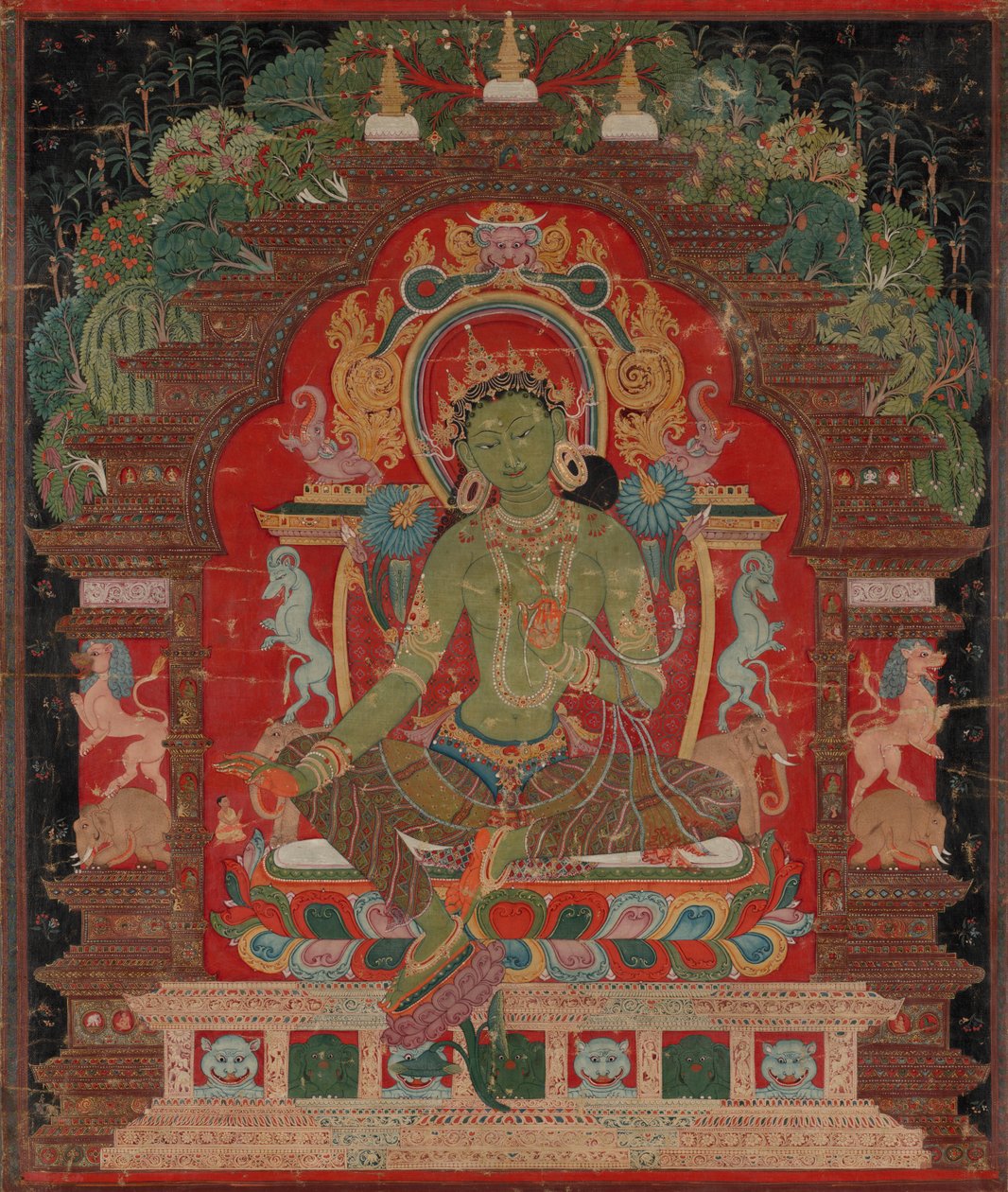 格林塔拉角1260年代。 作者 不明