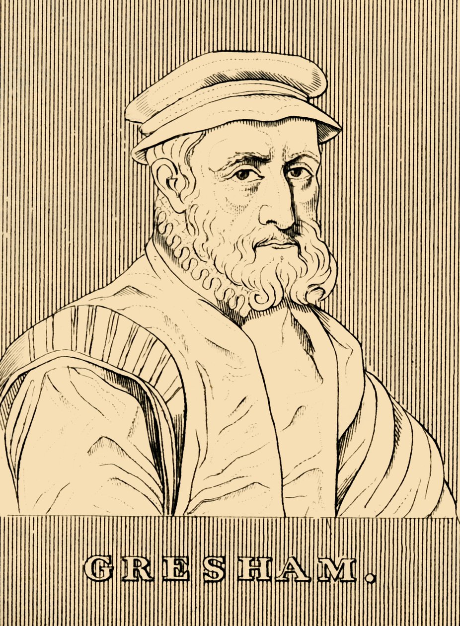 Gresham，c1519-1579，1830。 作者 不明