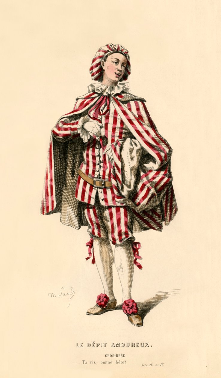 Gros-Rene，1868年。 作者 不明