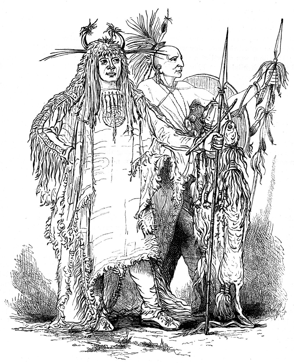 18世纪末c1880年左右的边疆印第安人群体 作者 不明
