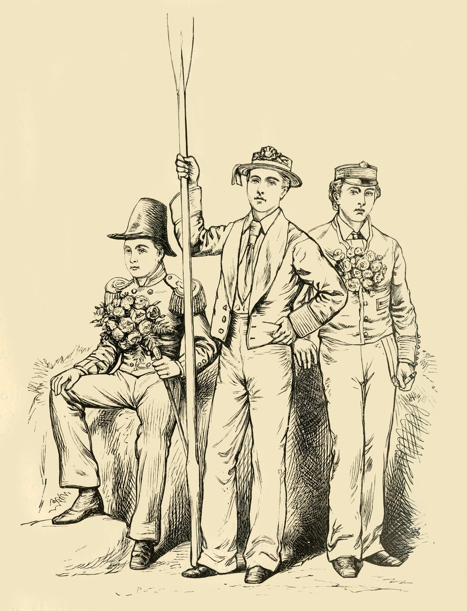 1911年6月4日小组。 作者 不明