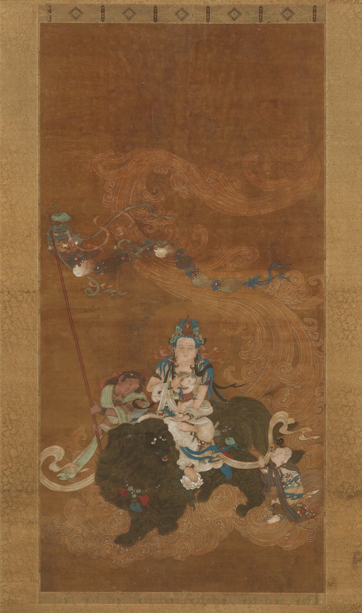 观世音菩萨，16世纪末。 作者 不明