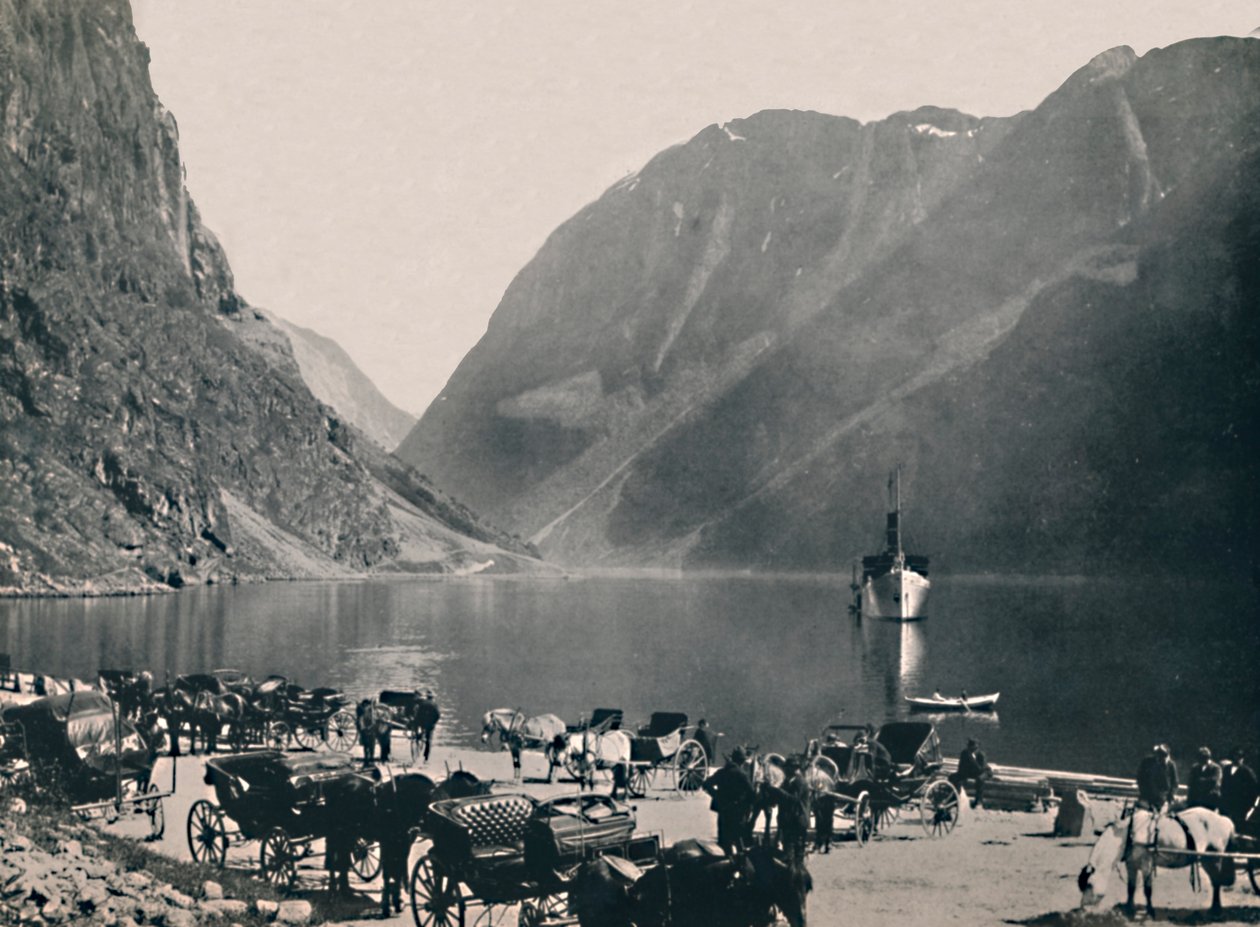 古德万根（Naeroyfjord），1914年。 作者 不明