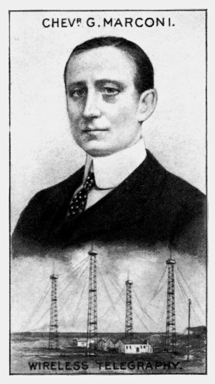 Guglielmo Marchese Marconi，意大利电气工程师，c1924 作者 不明