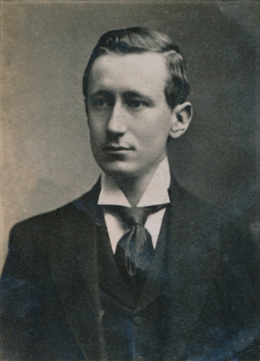 Guglielmo Marconi，1874-1937年，意大利物理学家和发明家，1894-1907年 作者 不明