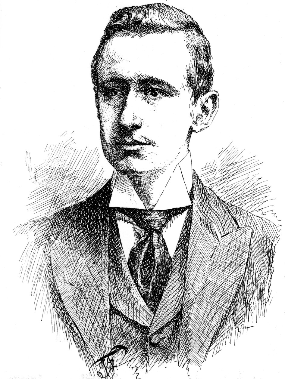 古列尔莫·马可尼（Guglielmo Marconi），意大利物理学家，无线电报的发明家和先驱，1906年 作者 不明