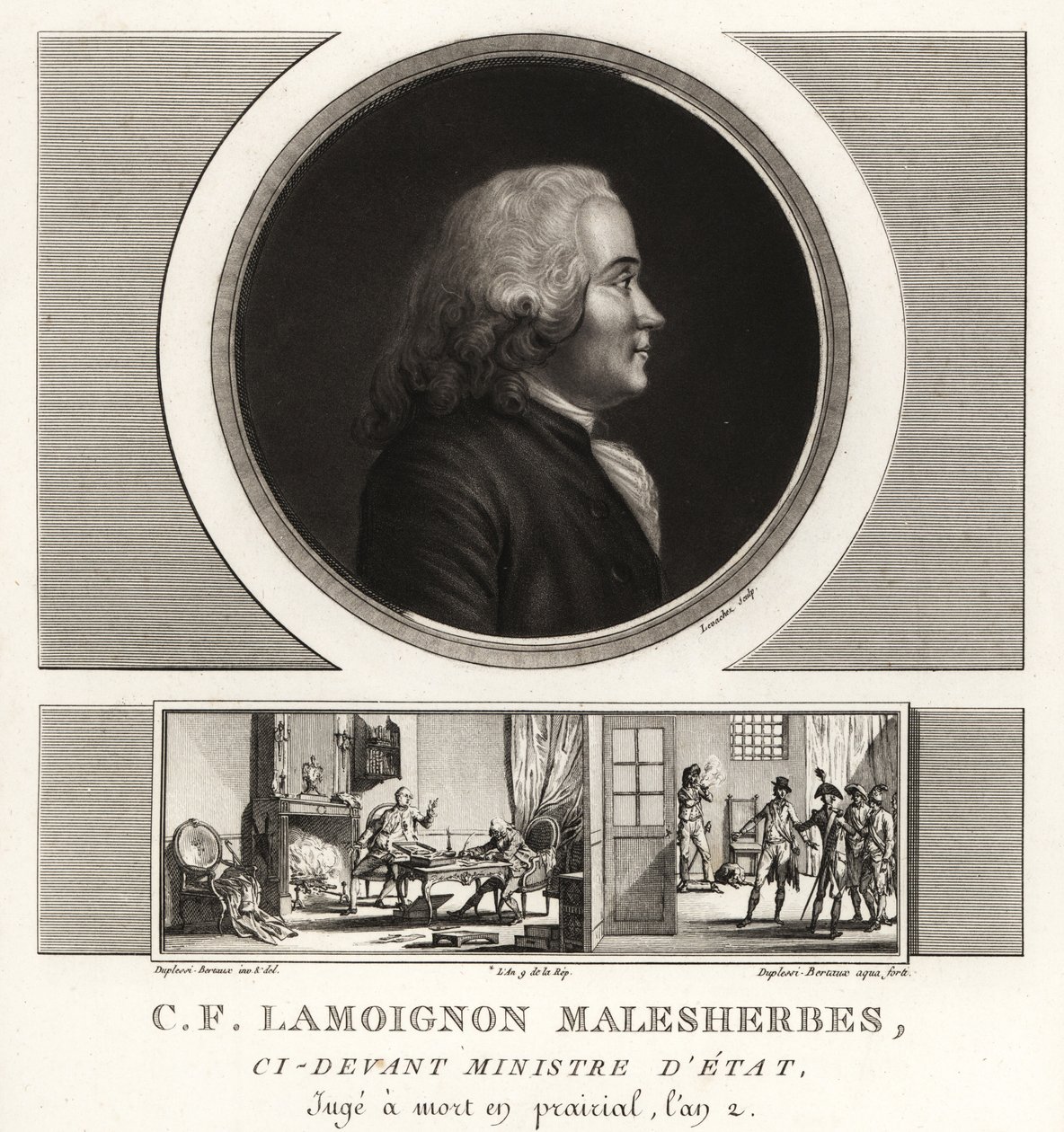 Guillaume-Chretien de Lamoignon de Malesherbes, French statesman, Ministre d