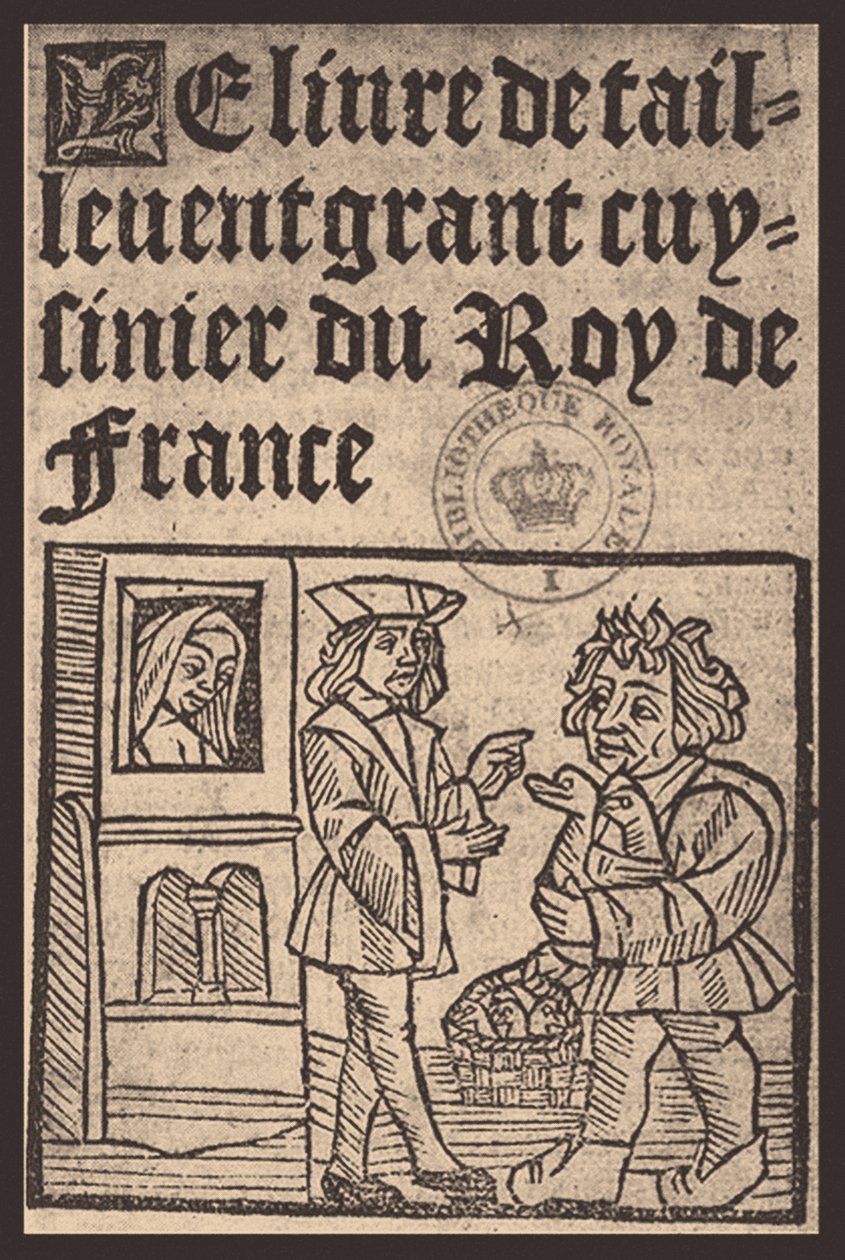 纪尧姆·提尔（Guillaume Tirel），名叫泰勒芬（Taillevent Le Viandier），十六世纪 作者 不明
