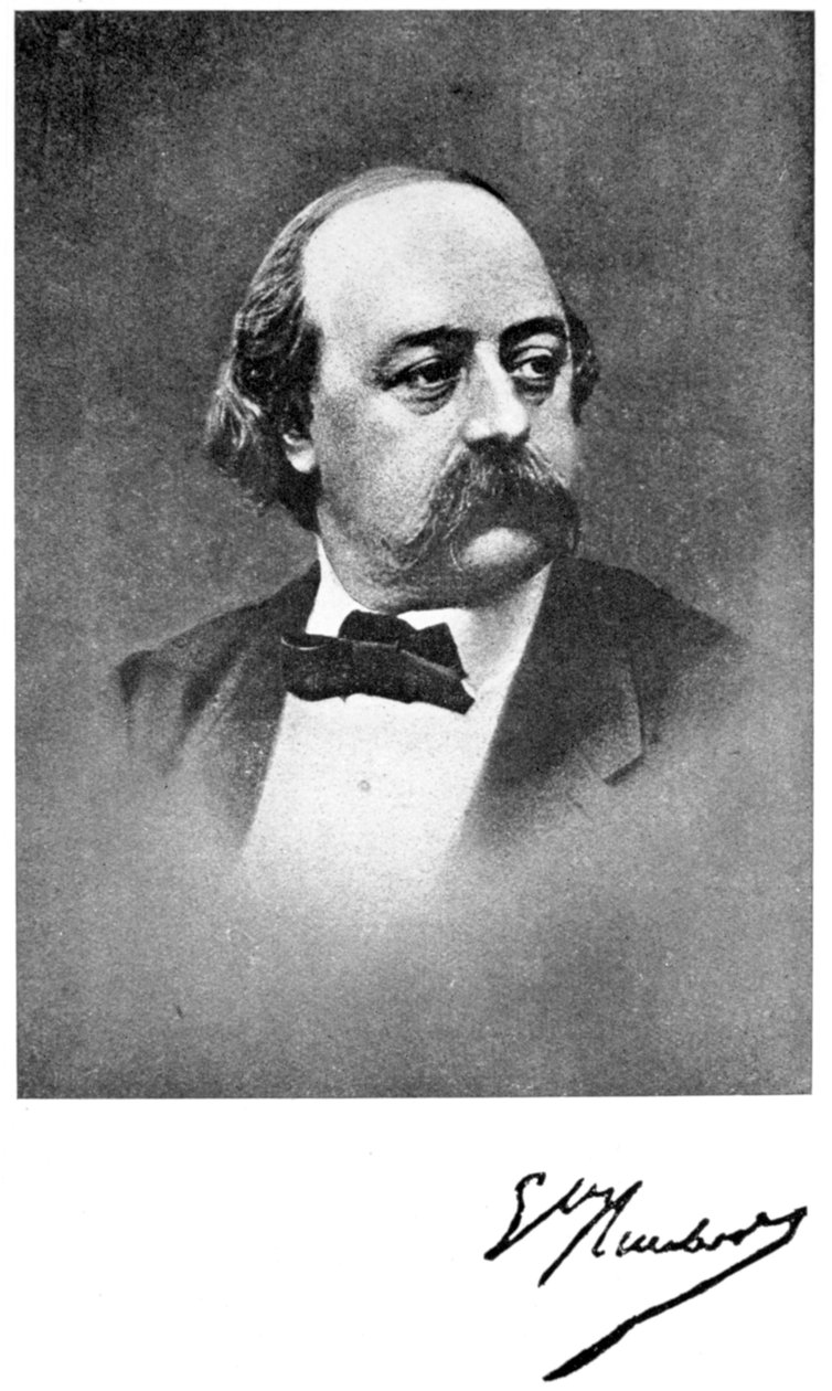 古斯塔夫·弗劳伯特（Gustave Flaubert），法国小说家，十九世纪 作者 不明