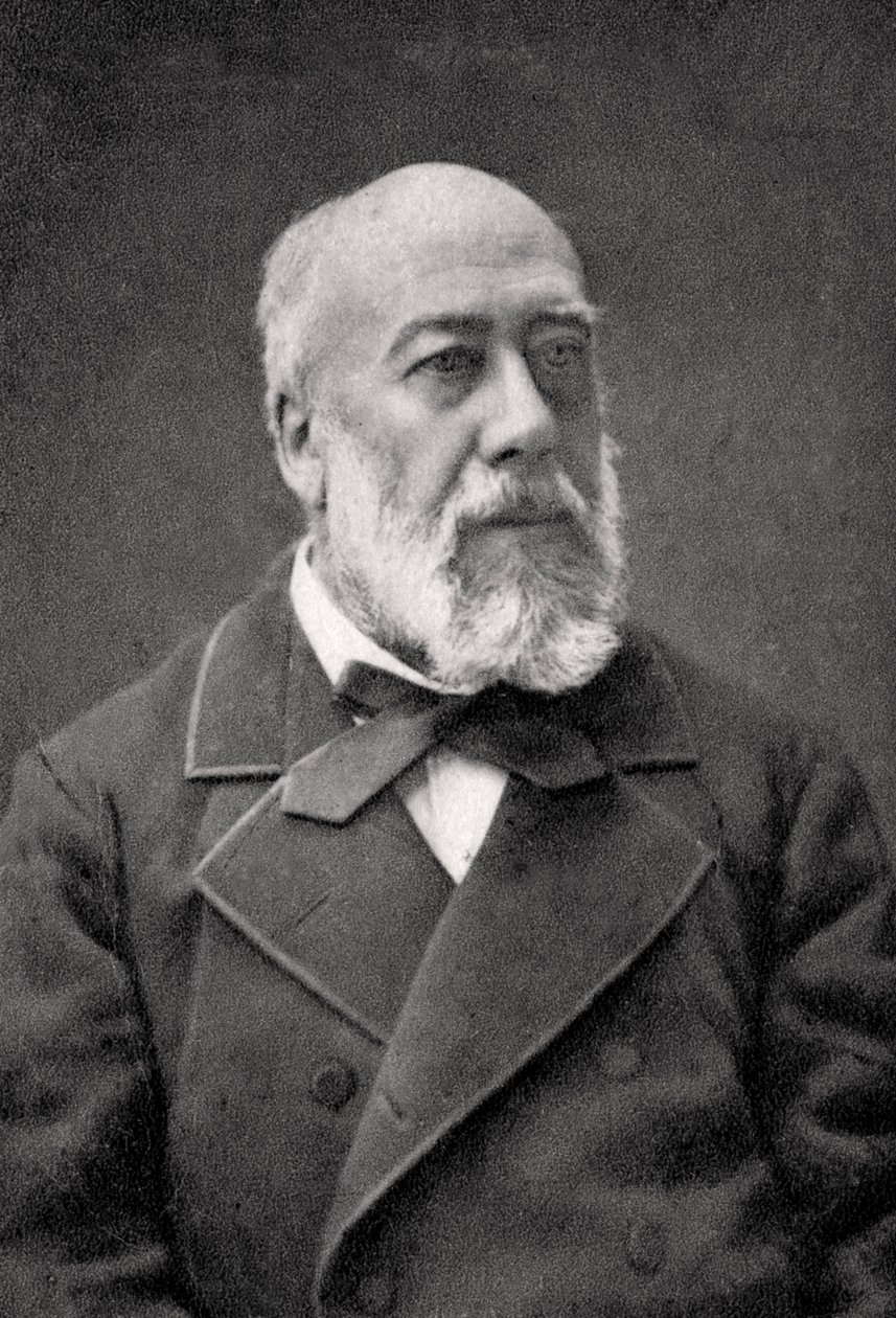 古斯塔夫·纳达（Gustave Nadaud），法国作曲家，1880年 作者 不明