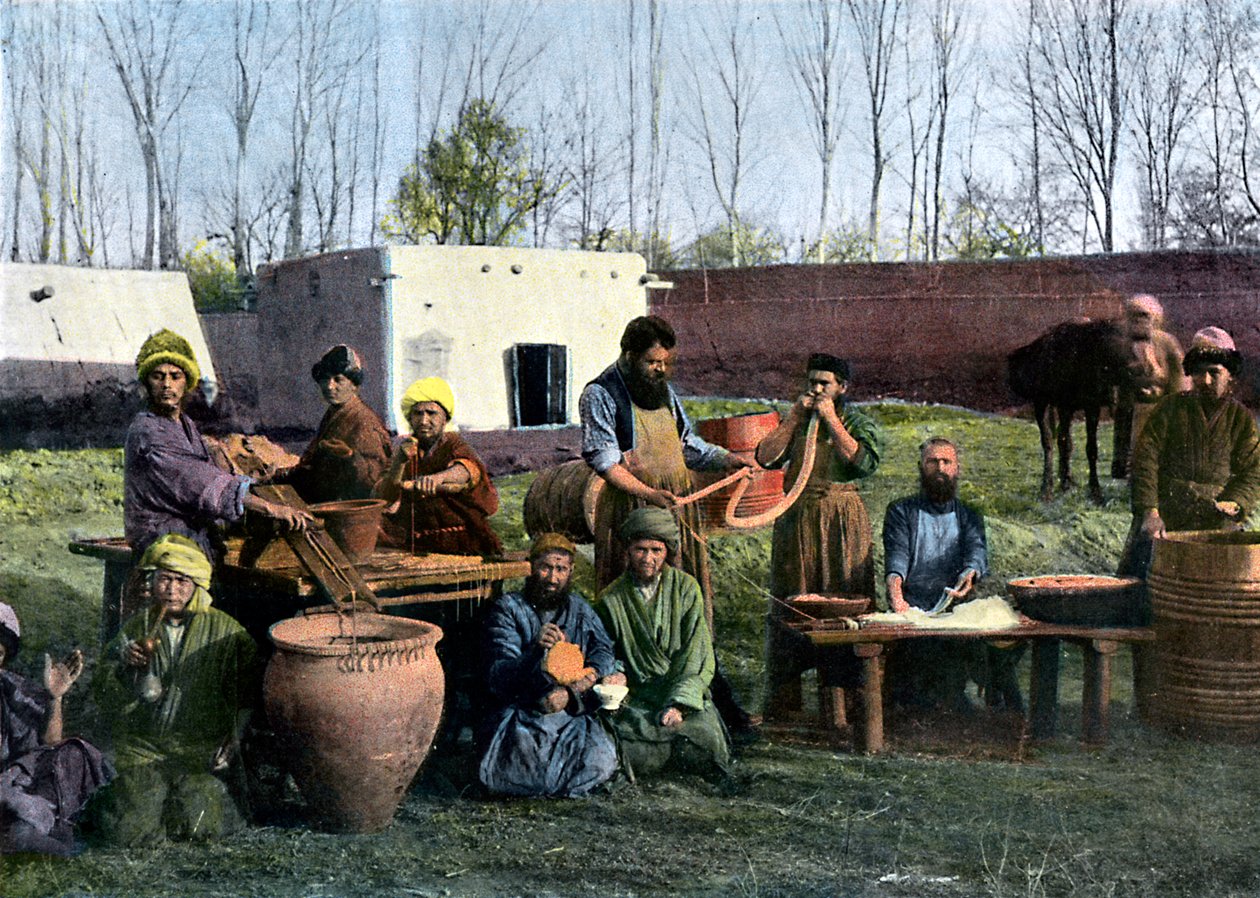 肠道装点工程，乌兹别克斯坦布哈拉，约1890年 作者 不明