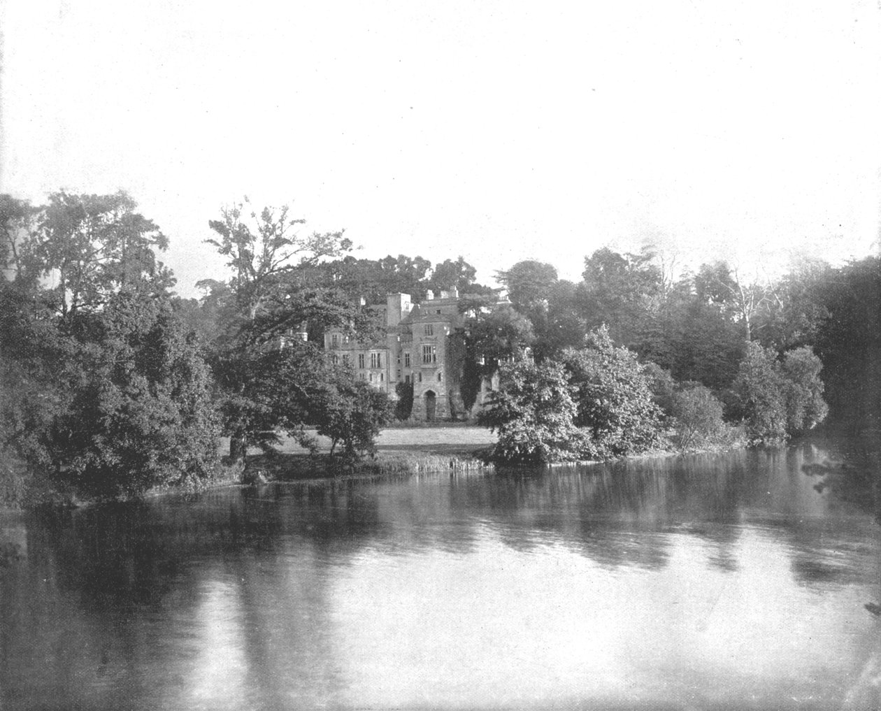 盖里·克利夫（Guys Cliffe），沃里克郡，1894年。 作者 不明