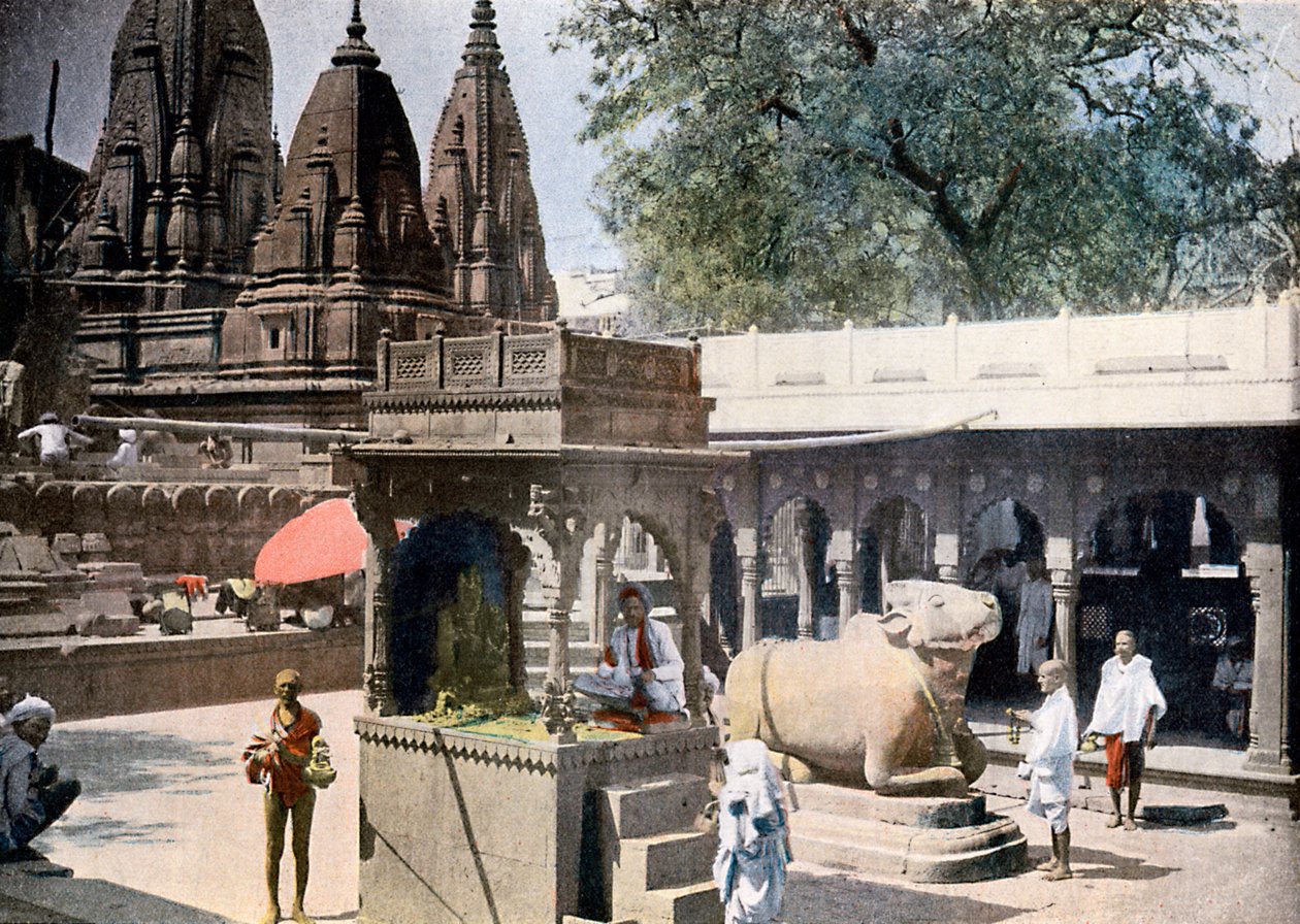 Gyan Bapi知识渊博，印度瓦拉纳西，c1890 作者 不明