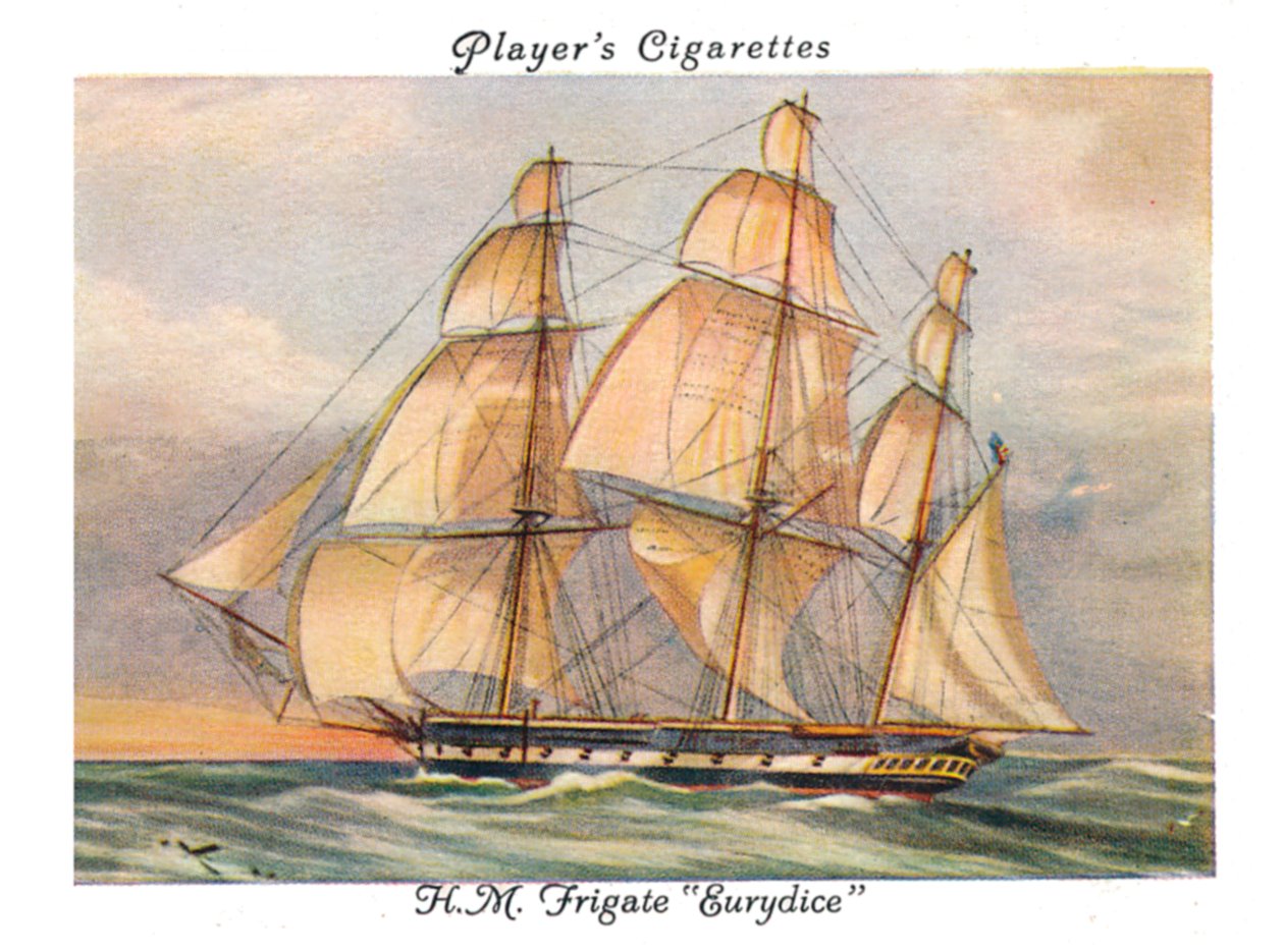 HMFrigate Eurydice，1936年。 作者 不明