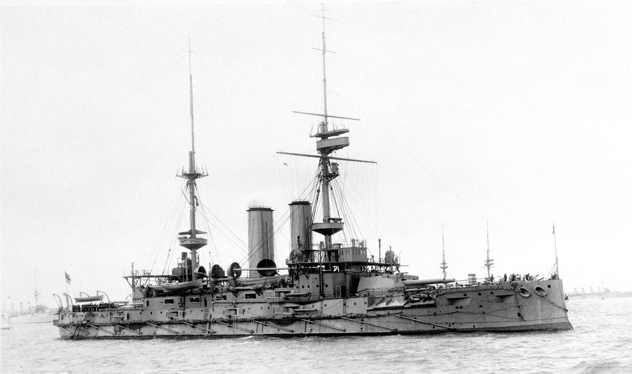 英国战舰HMS堡垒，c1899-1914 作者 不明