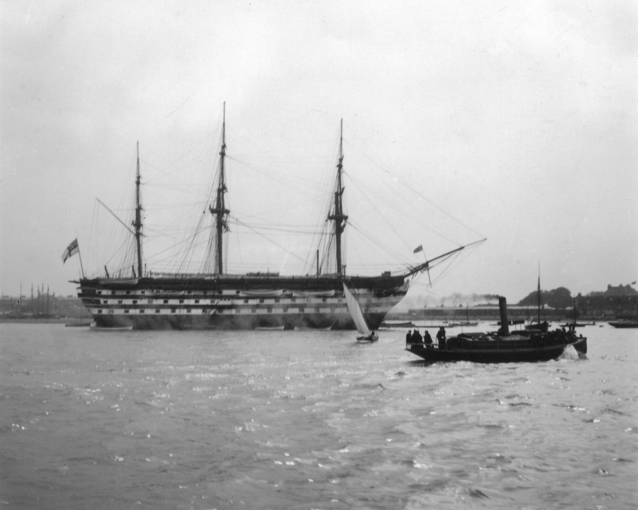 HMS胜利，英格兰怀特岛，1912年 作者 不明