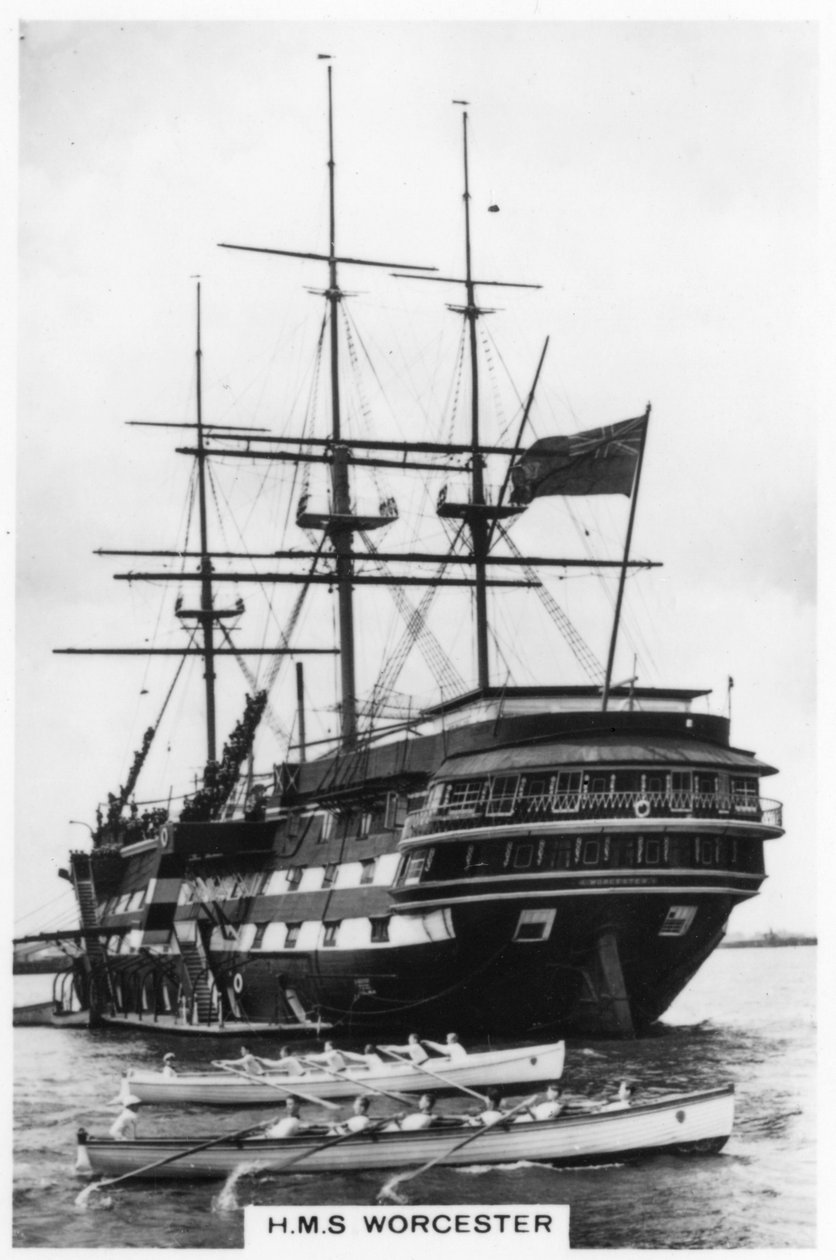 HMS伍斯特，1937年 作者 不明