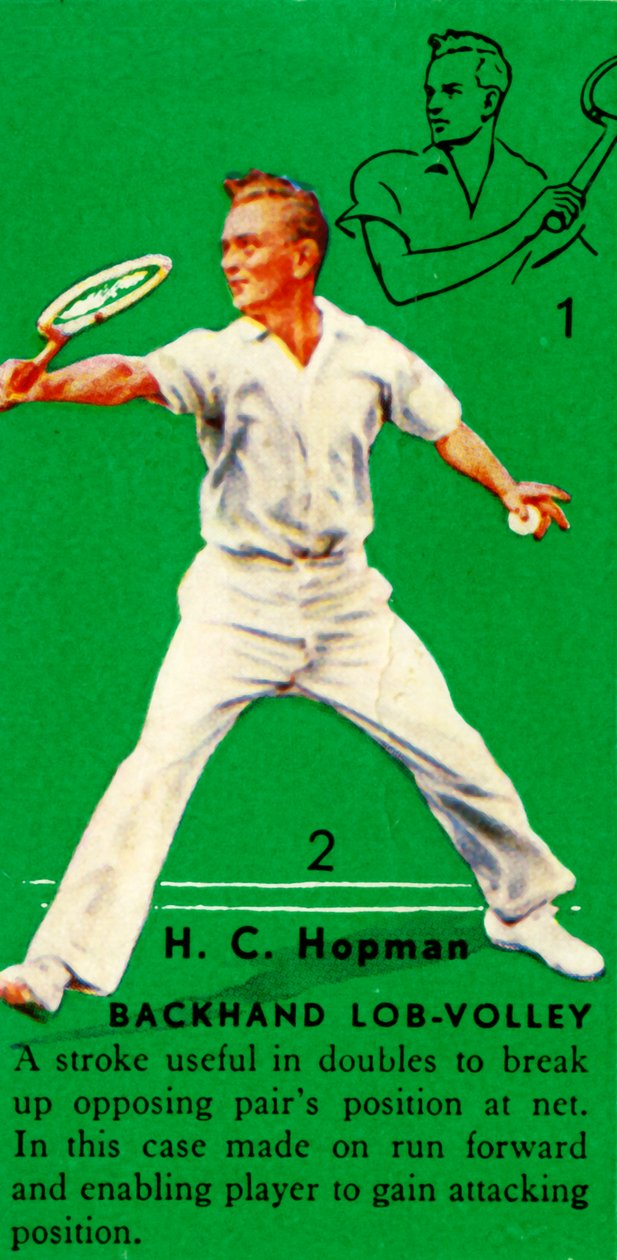 HC Hopman-反手高射炮，c1935。 作者 不明