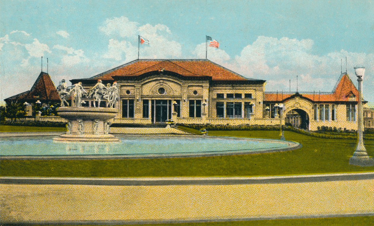哈瓦那：海滩赌场。马里亚纳奥国家赌场，c1910 作者 不明