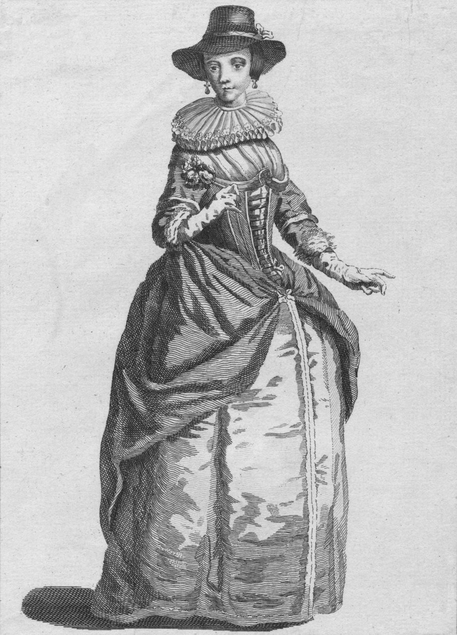 1640年，1776年，伦敦市长夫人的习性 作者 不明